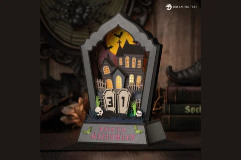 Halloween Countdown Calendar SVG